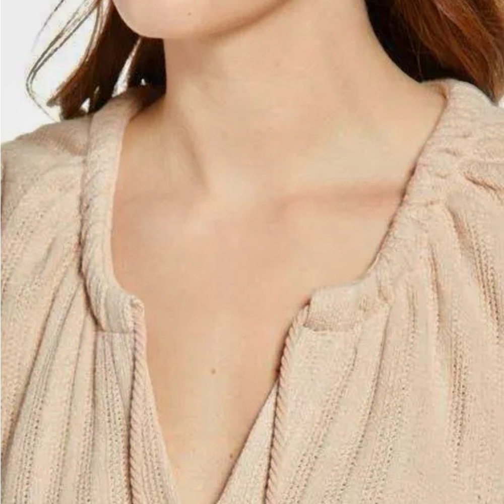 Madewell Ribbed Scoop Neck Top